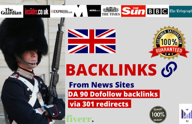 I will do high authority UK backlinks from top UK news websites