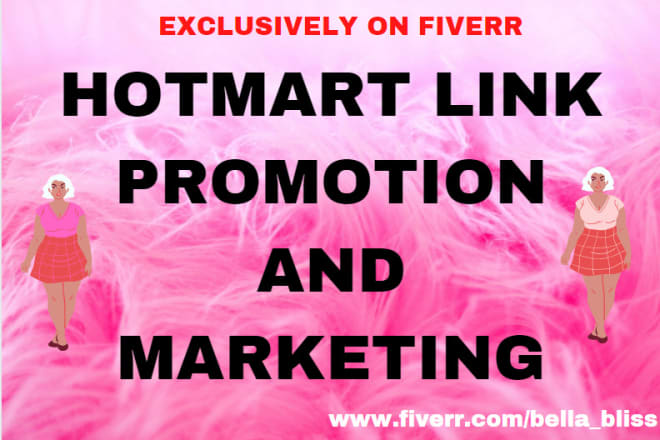 I will do hotmart link promotion, affiliate link, digistore, redbubble, amazon to USA