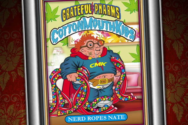 I will do illustration cbd cannabis grow shop weed