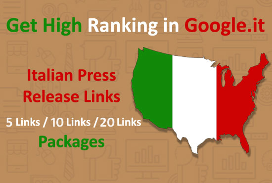 I will do italian press release link building