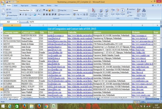 I will do lead generation and find contact email