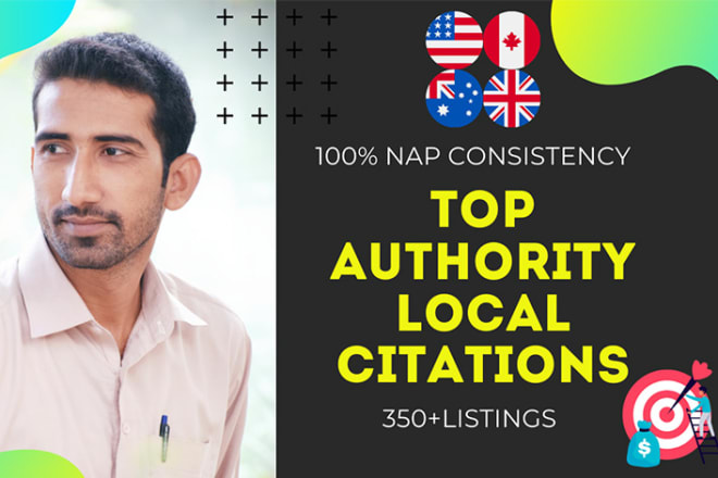 I will do local citations and directory submission