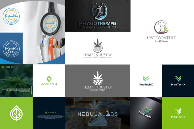 I will do medical and healthcare logo design