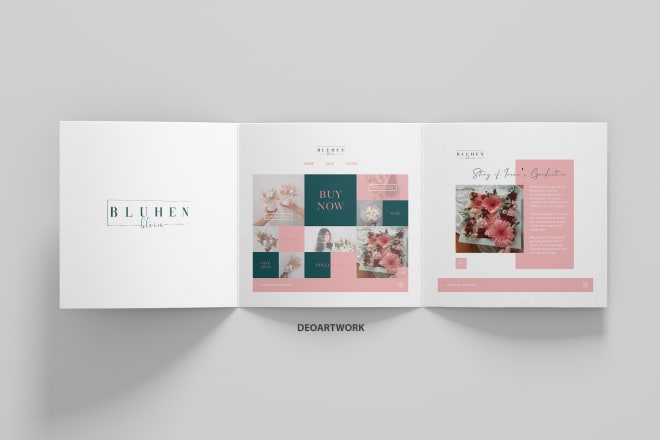I will do minimalist and modern design flyer your startup business
