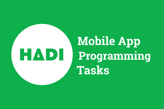 I will do mobile app programming tasks