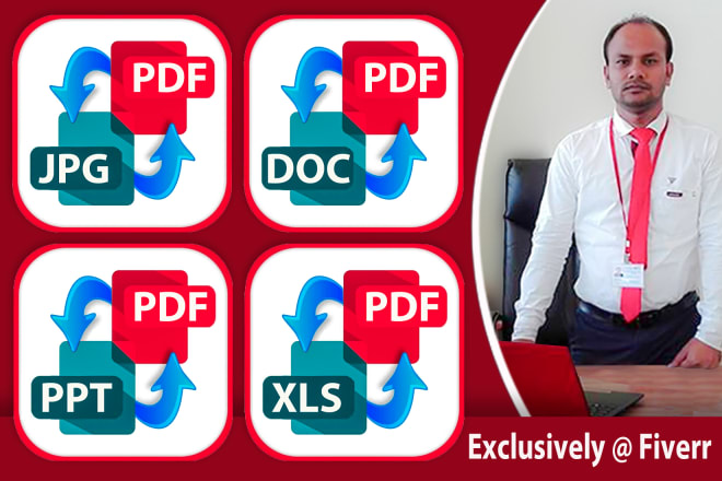I will do pdf conversion to word, excel, jpg, and powerpoint