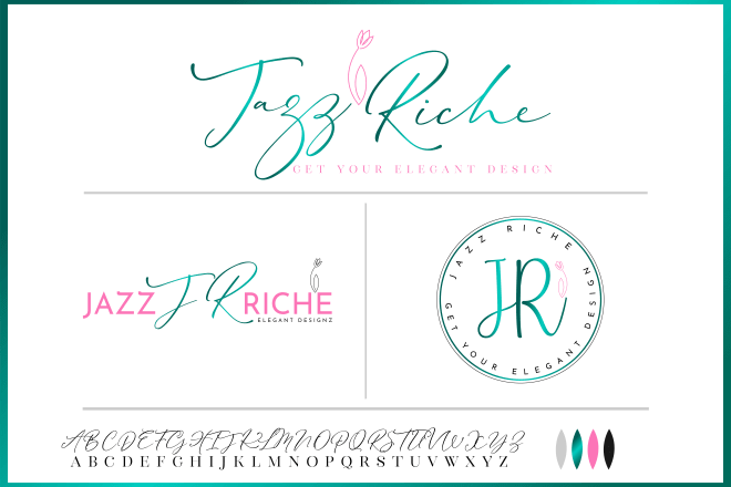 I will do photography signature watermark brand logo design