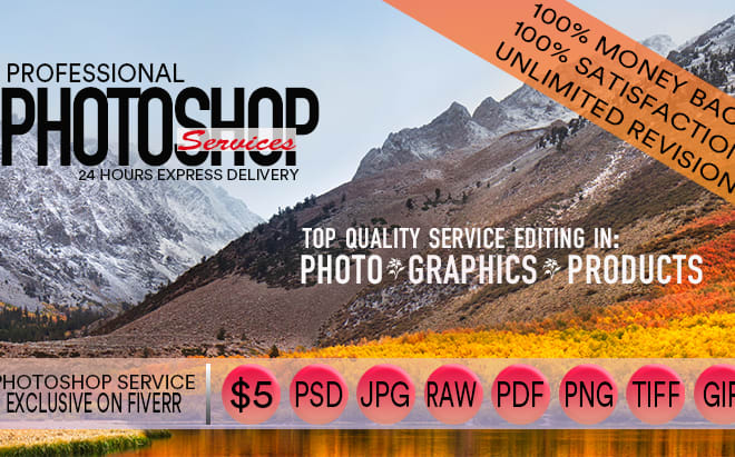 I will do photoshop editing professionally