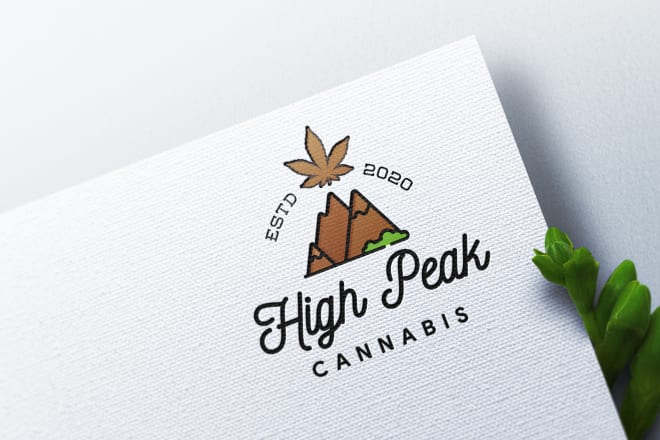 I will do premium cbd logo, cbd oil, medical marijuana, hemp oil, weed, cannabis design