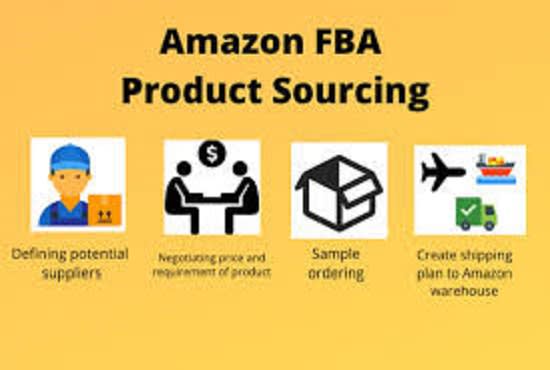 I will do product sourcing or supplier