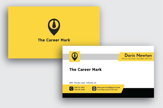 I will do professional business card design