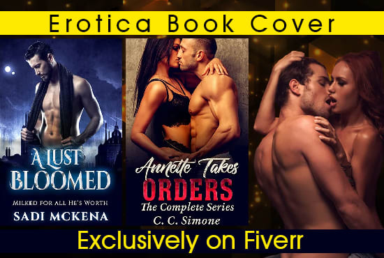 I will do professional romance and erotica book cover