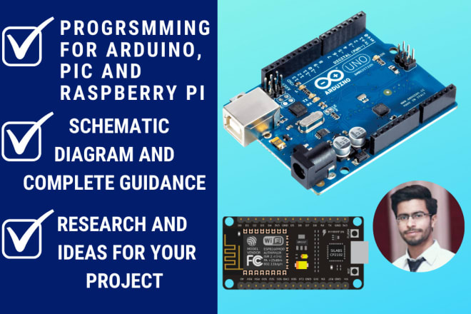 I will do projects of arduino and esp8266