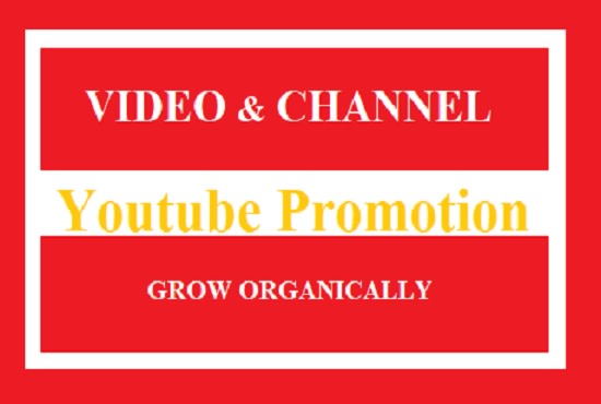 I will do promote youtube video through suggested videos