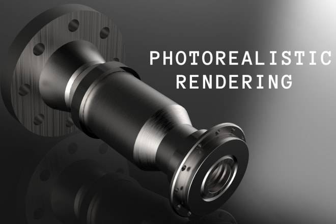 I will do realistic 3d render in solidworks and keyshot 9