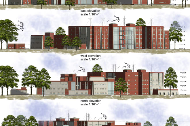 I will do revit 2d 3d architectural work on professional details