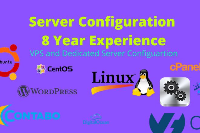 I will do server configuration of linux vps and dedicated server