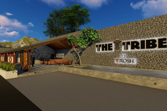 I will do sketchup modelling, 3d rendering, architectural drawings
