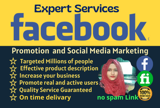 I will do social media marketing and facebook promotion for any business company