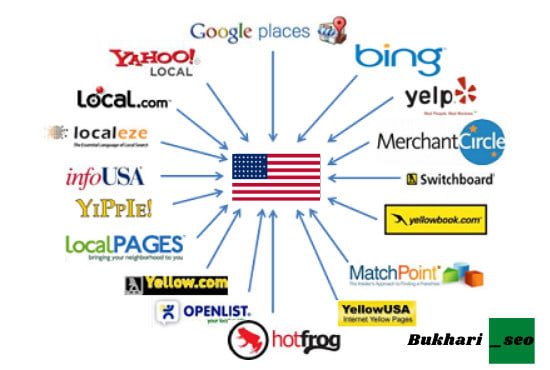 I will do top local citations or local listings for USA