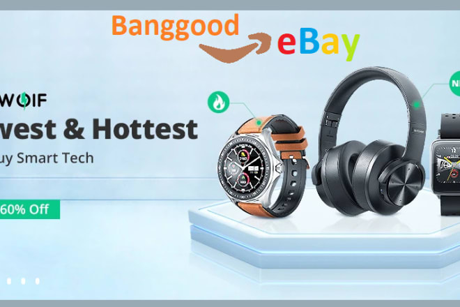 I will do upload banggood to ebay dropshipping products