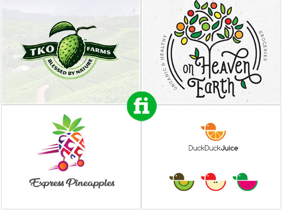 I will do vegetable,fruit juice, agriculture farm and dairy logo