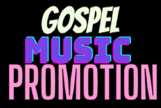 I will do viral christian music promotion with gospel music and video promotion