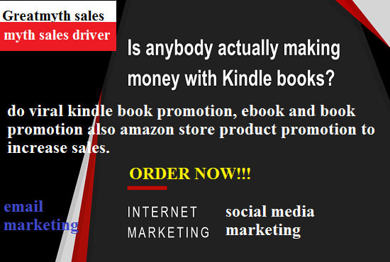 I will do viral kindle book promotion, ebook and book promotion