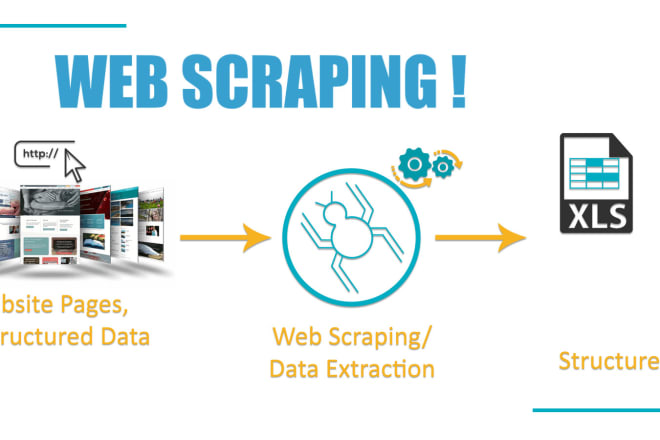I will do web scraping, data extraction, data mining from any website