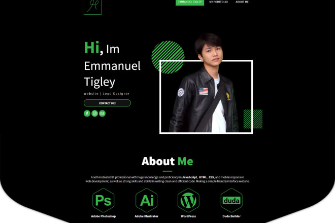 I will do website design in duda website builder