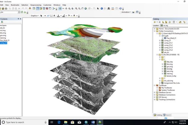I will do works related to gis
