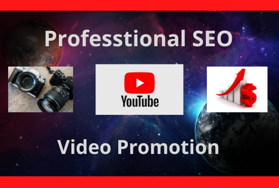 I will do your youtube channel SEO and promote videos effectively