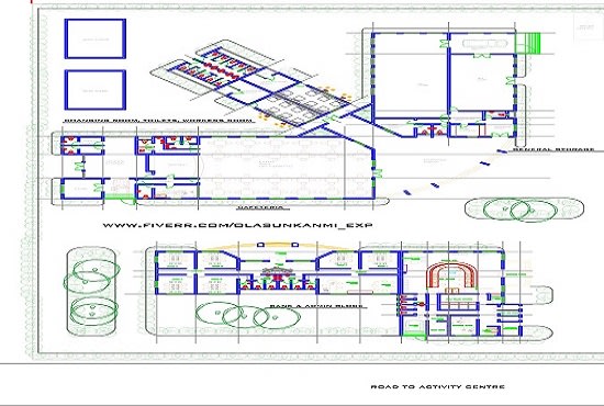 I will draft 2d autocad design for your spacing