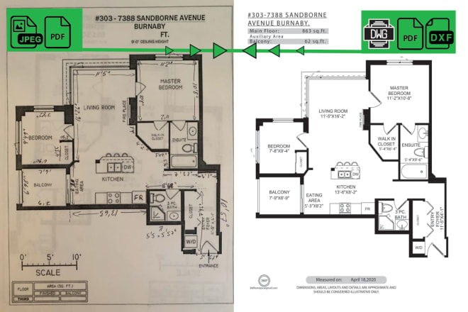 I will draw 2d floor plan site plan section elevation in 12 hours