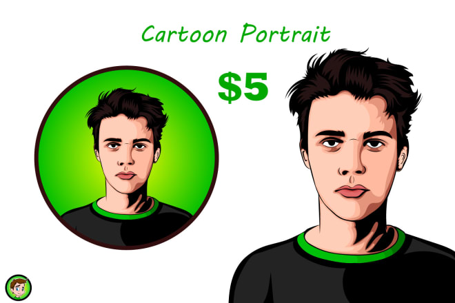 I will draw beautiful cartoon portrait from your photo