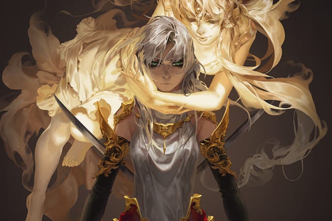 I will draw best manga, cartoon and anime illustration for you