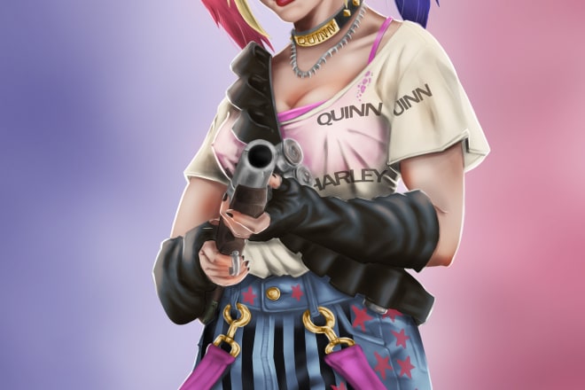 I will draw characters, fanart illustration