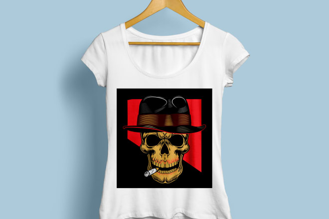 I will draw cool cartoon streetwear tshirt design