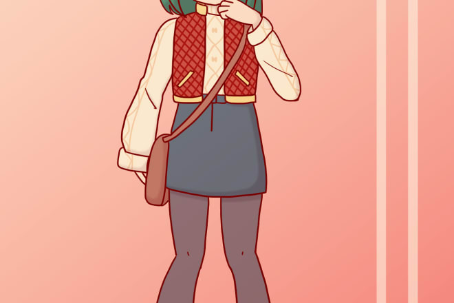 I will draw cute figures for you or your business