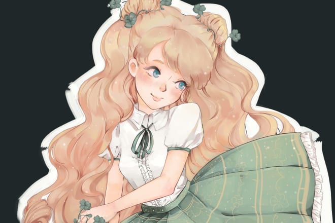 I will draw cute girls anime style sfw or nsfw for you