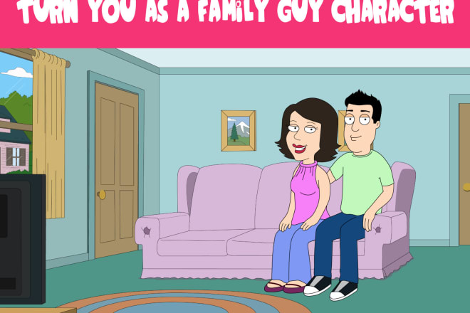 I will draw you as a family guy character