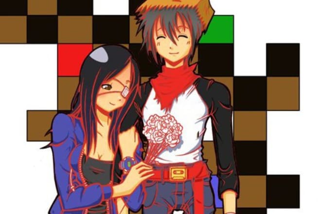 I will draw you as an ANIME Character