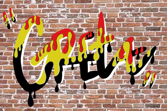 I will draw your name graffiti style