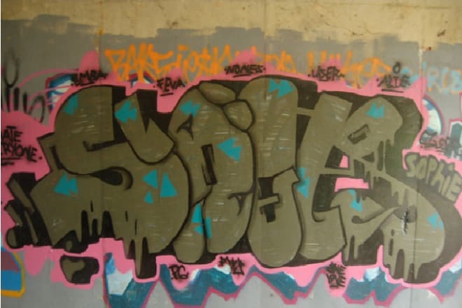 I will draw your name in Graffiti