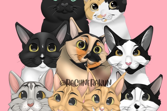 I will draw your pet with disney style potrait illustration