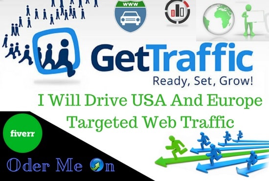 I will drive usa and europe real website targeted traffic