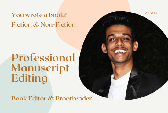 I will edit and proofread your book