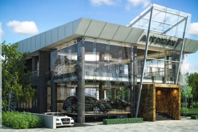 I will exterior architecture design and visualization