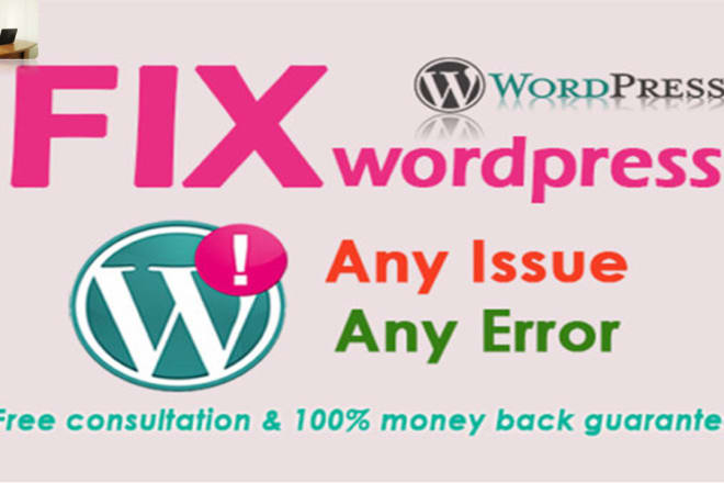 I will fix bug wordpress issues, errors,html,css, and customization