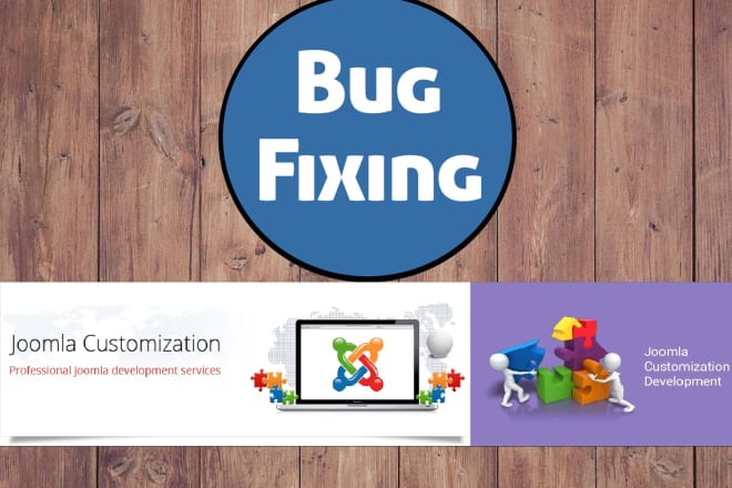 I will fix joomla error, template issue and website bug